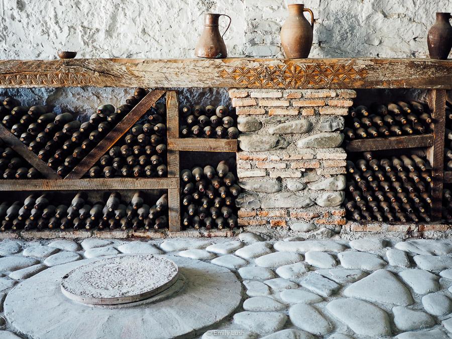 A wine cellar in Kakheti, Georgia.