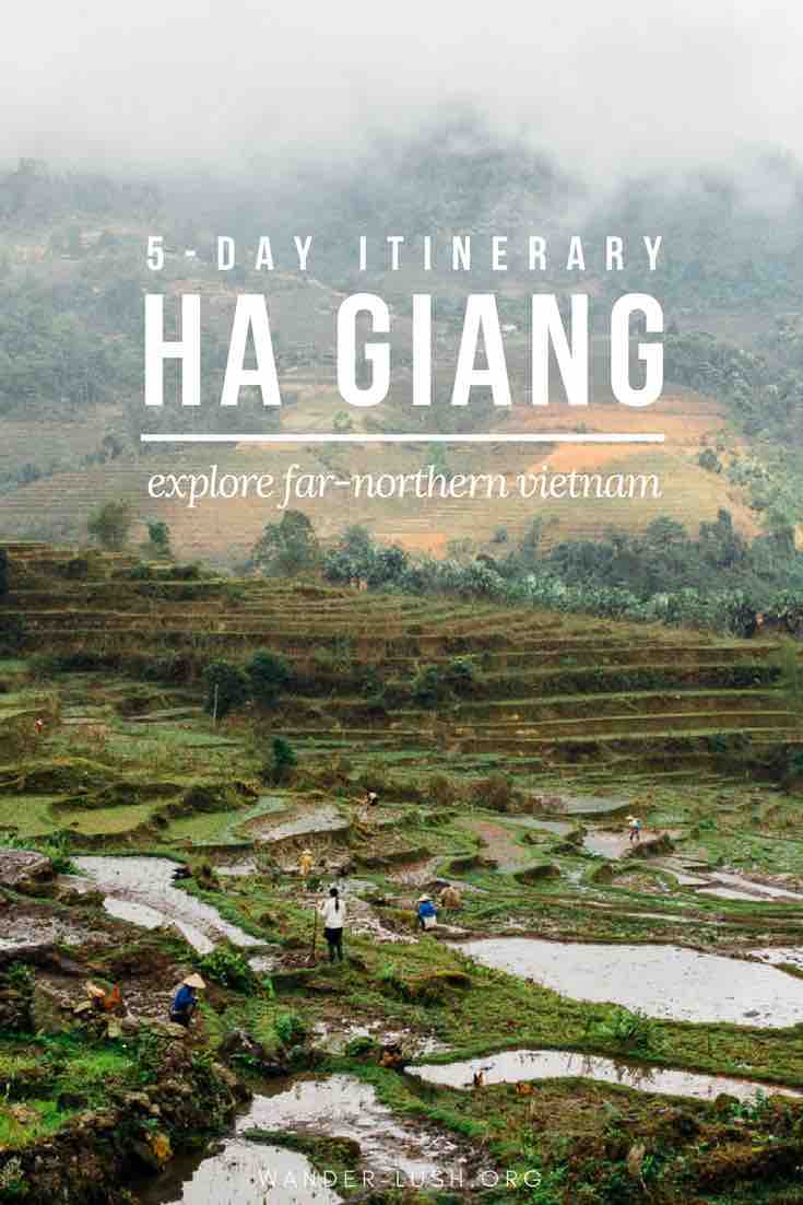 Rice terraces, trekking, homestays, ethnic minority markets—Ha Giang in far northern Vietnam has it all (minus the crowds of Sapa). If you want to travel to Ha Giang but you don't ride a motorbike, a private tour is a great alternative. This post covers our 5-day Ha Giang tour itinerary, plus a review of YESD Vietnam, a responsible Ha Giang tourism company.