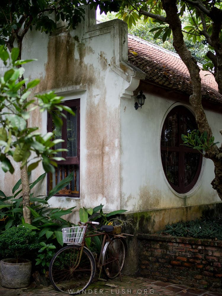 Moon Garden Homestay, a renovated cathedral near Hanoi, Vietnam.
