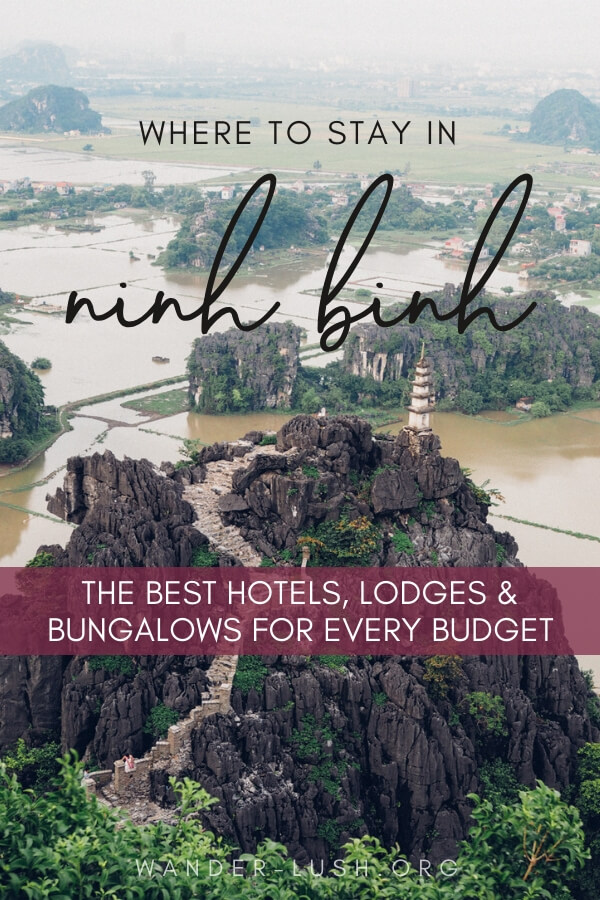 Looking for a place to stay in Ninh Binh, Vietnam? This round-up of Tam Coc hotels, hostels, bungalows and resorts has something for every budget!