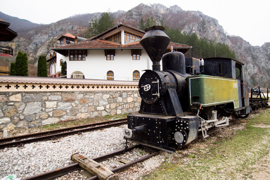 The Sargan Eight steam train.