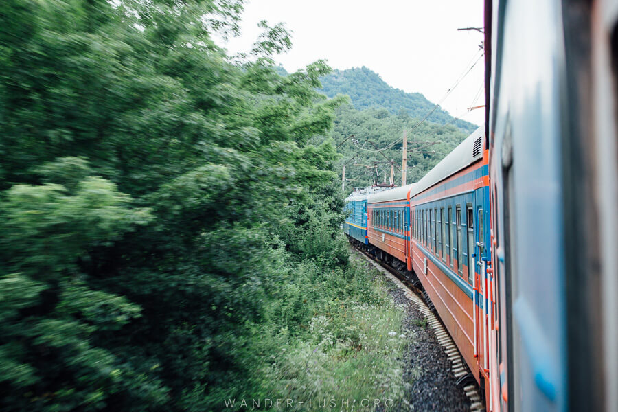 train travel journey