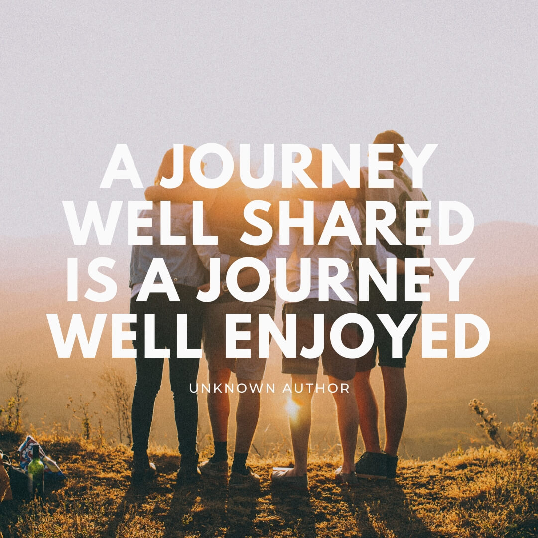 These 41 travel with friends quotes perfectly capture what it's like to travel with a buddy or meet a new friend on the road.