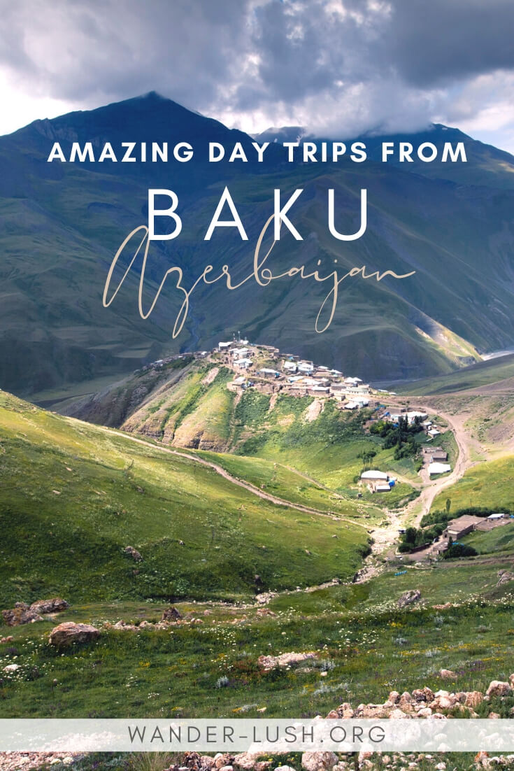 The ultimate list of independent and guided day trips from Baku, Azerbaijan, with detailed transport instructions and travel itineraries.