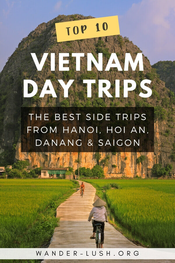 Best Vietnam day trips graphic.