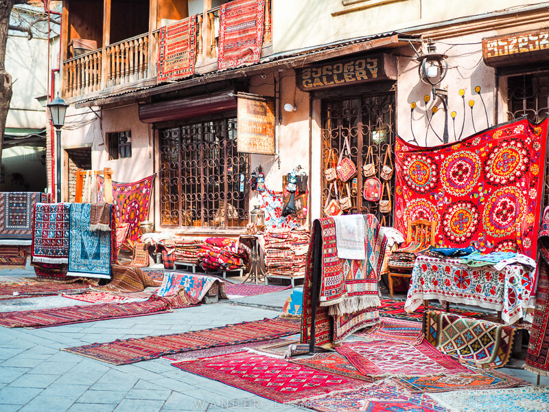 Caucasian Carpets Gallery in Tbilisi.