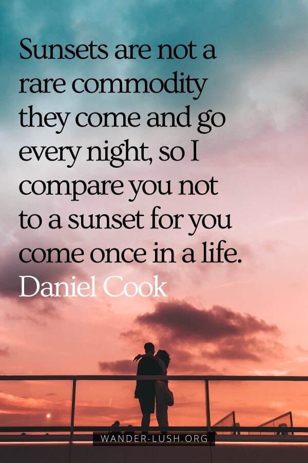 101 Inspiring & Meaningful Sunset Captions & Quotes