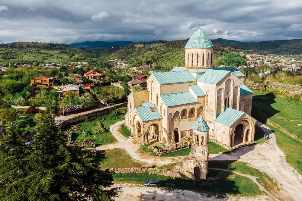 Bagrati Cathedral in Kutaisi, Georgia.