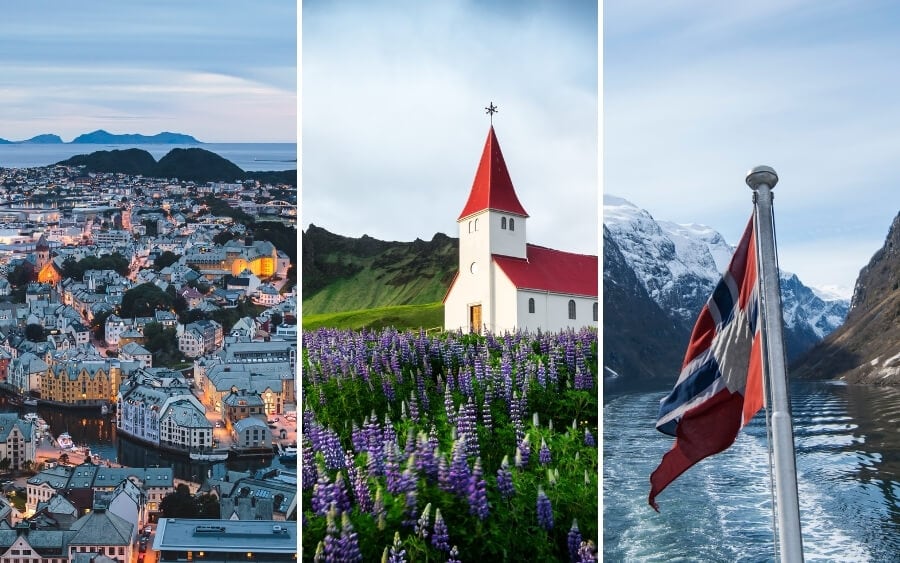Norway's cities, churches and fjords.