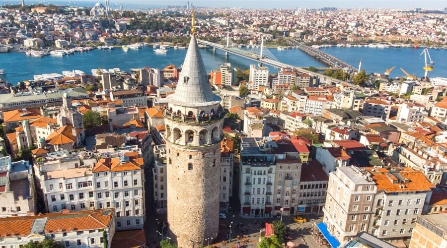 Galata Tower in Istanbul.