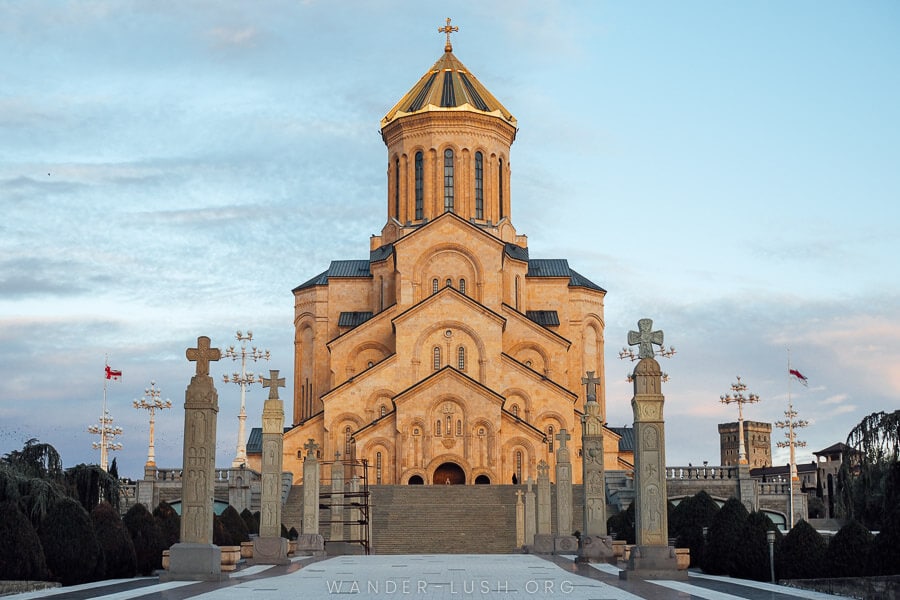 Tbilisi Sameba Cathedral.