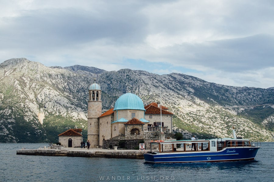 Our Lady of the Rocks island in Perast.