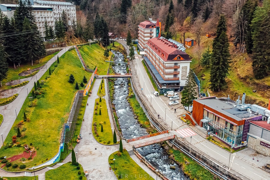 Guide to visiting Sairme Resort, a mineral water and thermal spa resort in Imereti, Georgia.