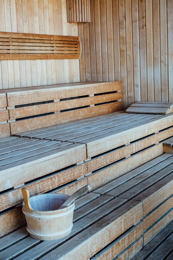 Sauna in Tbilisi, Georgia.