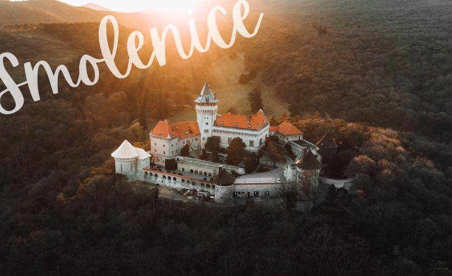 Smolenice, one of the most beautiful castles in Slovakia.
