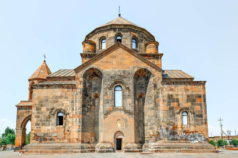 Saint Hripsime Church in Vagharshapat, Armenia.