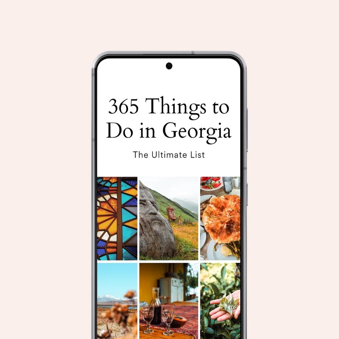 365 things to do in Georgia, free PDF download guide.