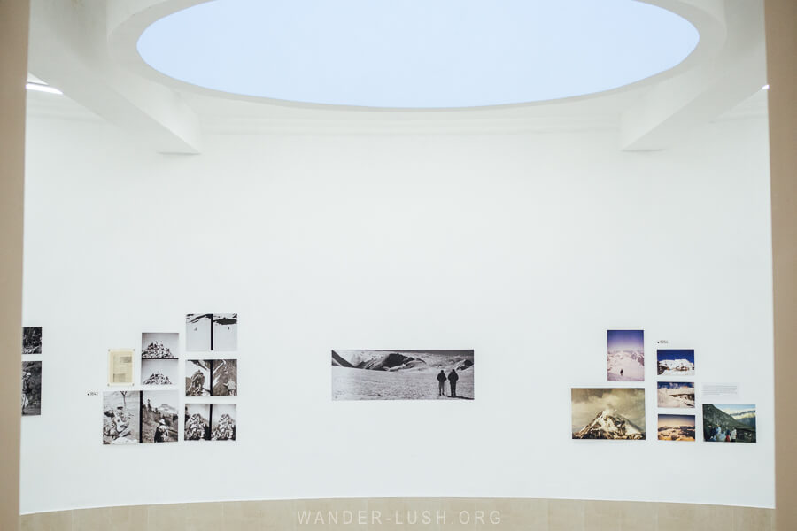 A contemporary art gallery in Gori, Georgia.
