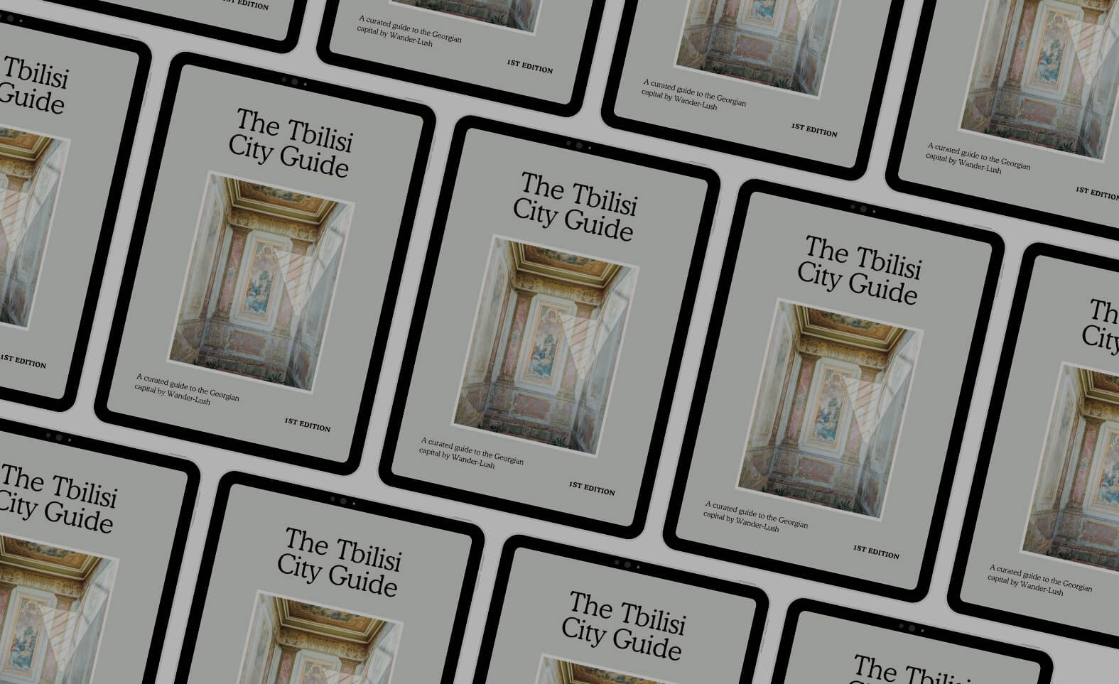 Digital copies of The Tbilisi City Guide, a new travel guidebook for Tbilisi, Georgia.